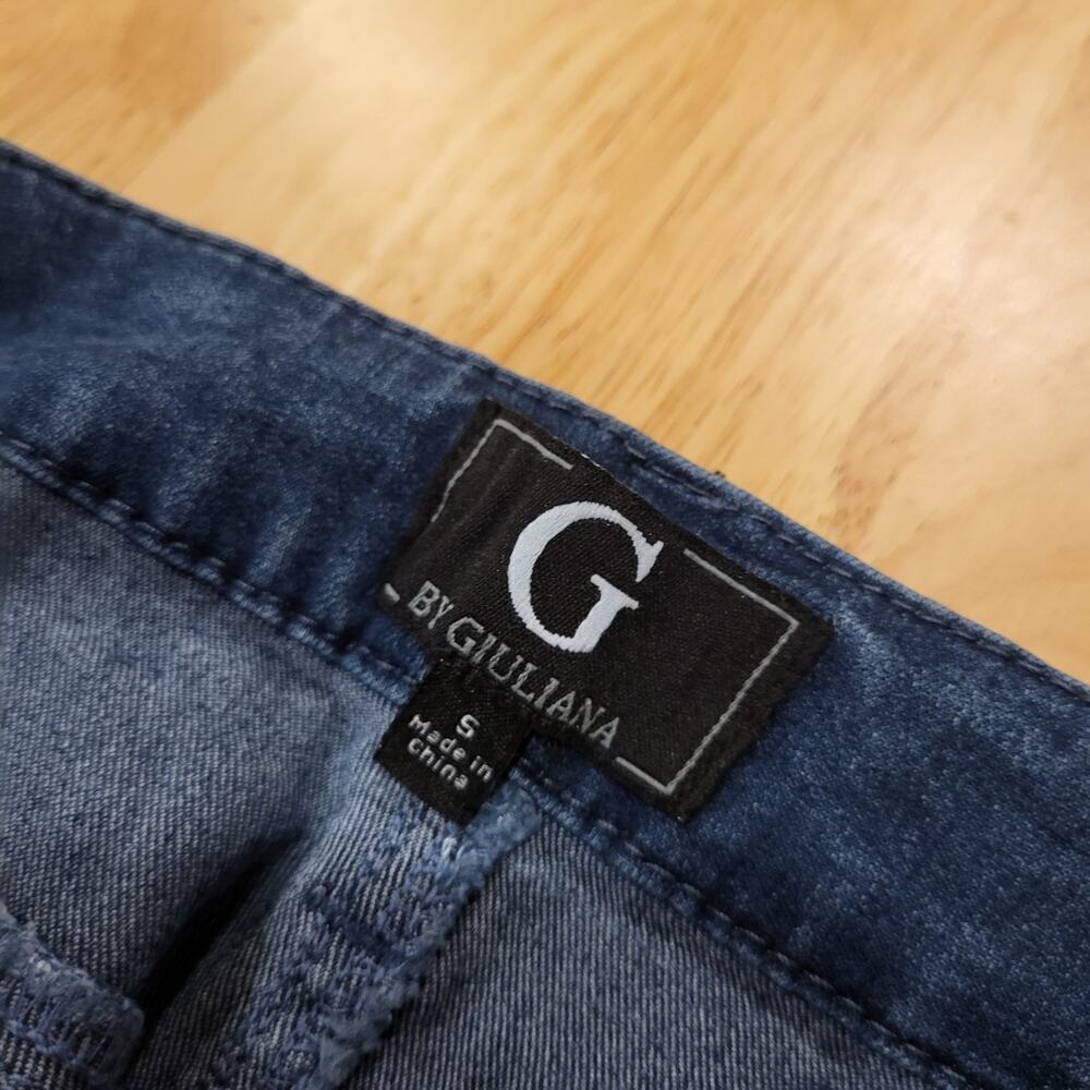 NWT G By Giuliana Denim Jeans Medium Wash Rayon Cotton Blend Small 28" Waist - Picture 9 of 12